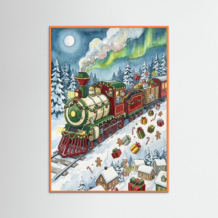 Orange Wood Joyful Gift Flight