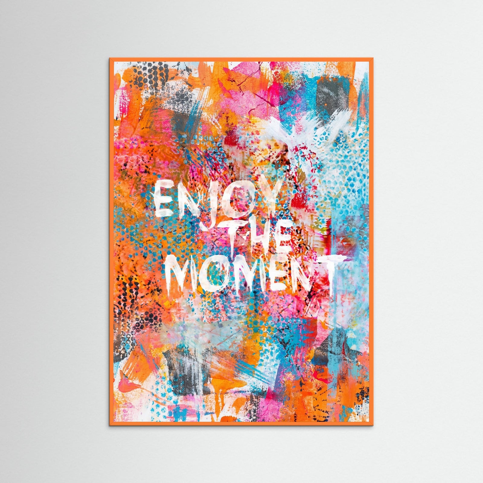 Orange Wood Joyful Hues