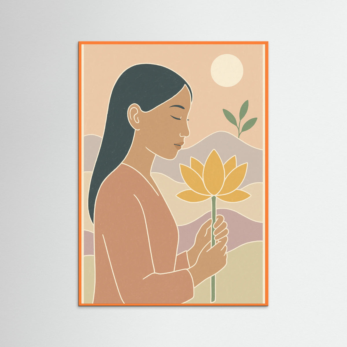 Orange Wood Joyful Memories