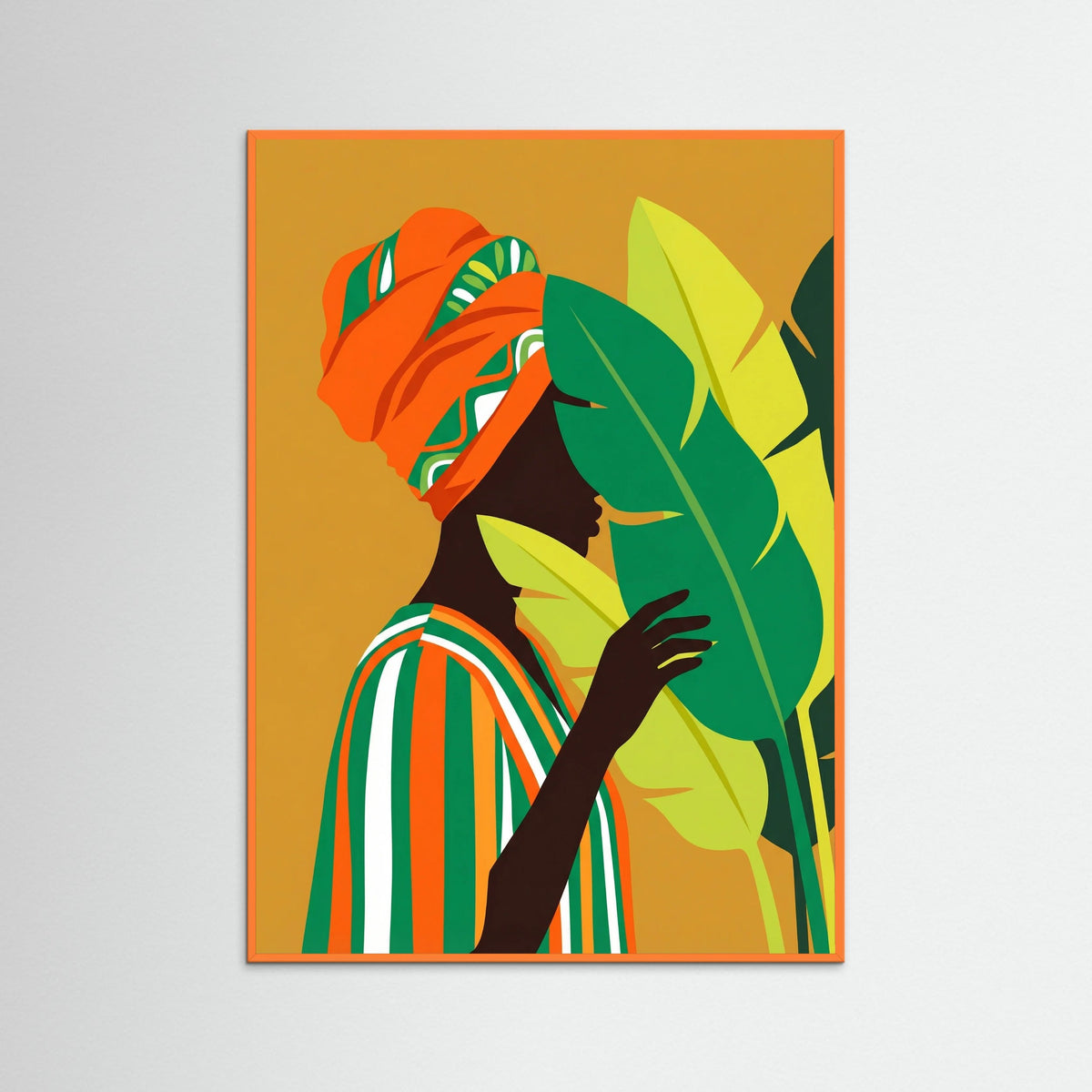 Orange Wood Joyful Movement