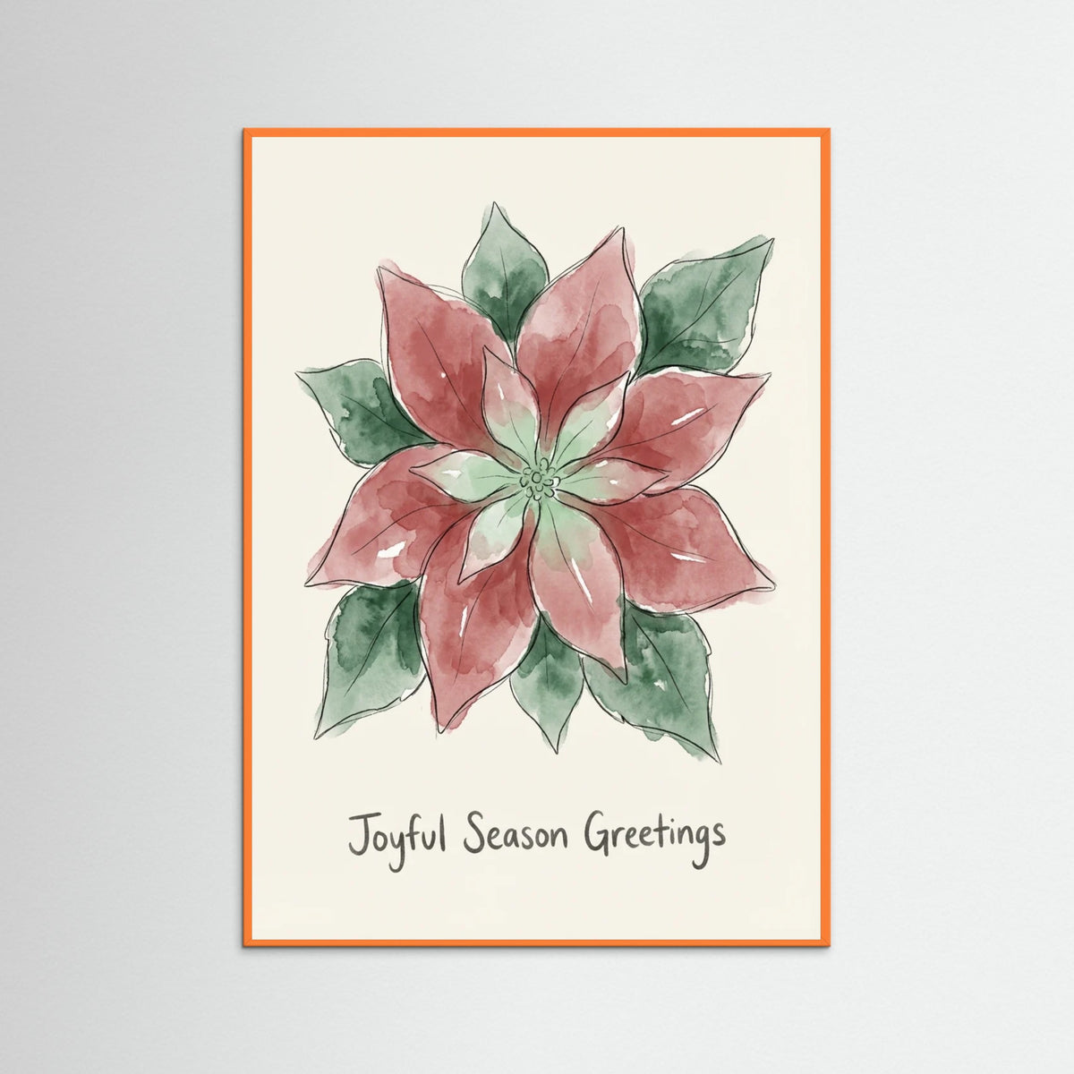 Orange Wood Kissmas Bloom