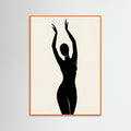 Orange Wood Kneeling Form