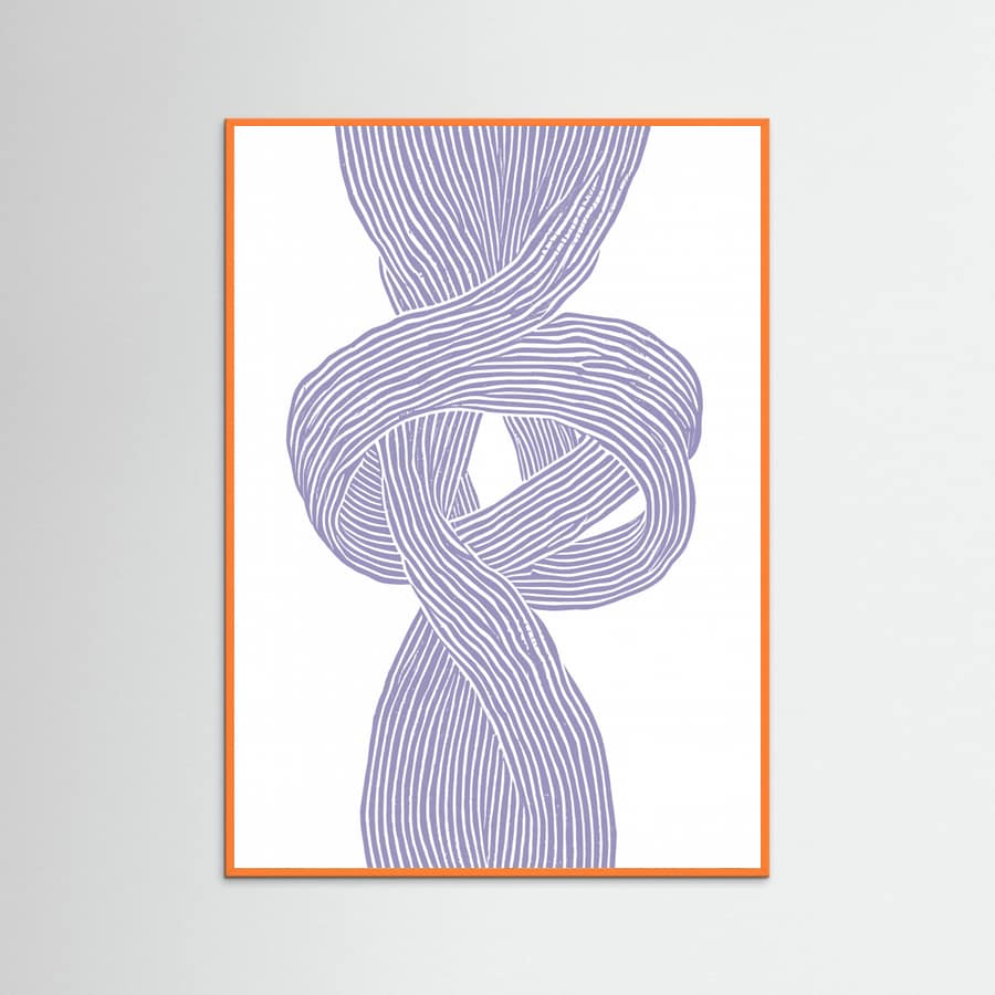 Plakat Knots No 1 – plakat i druk artystyczny