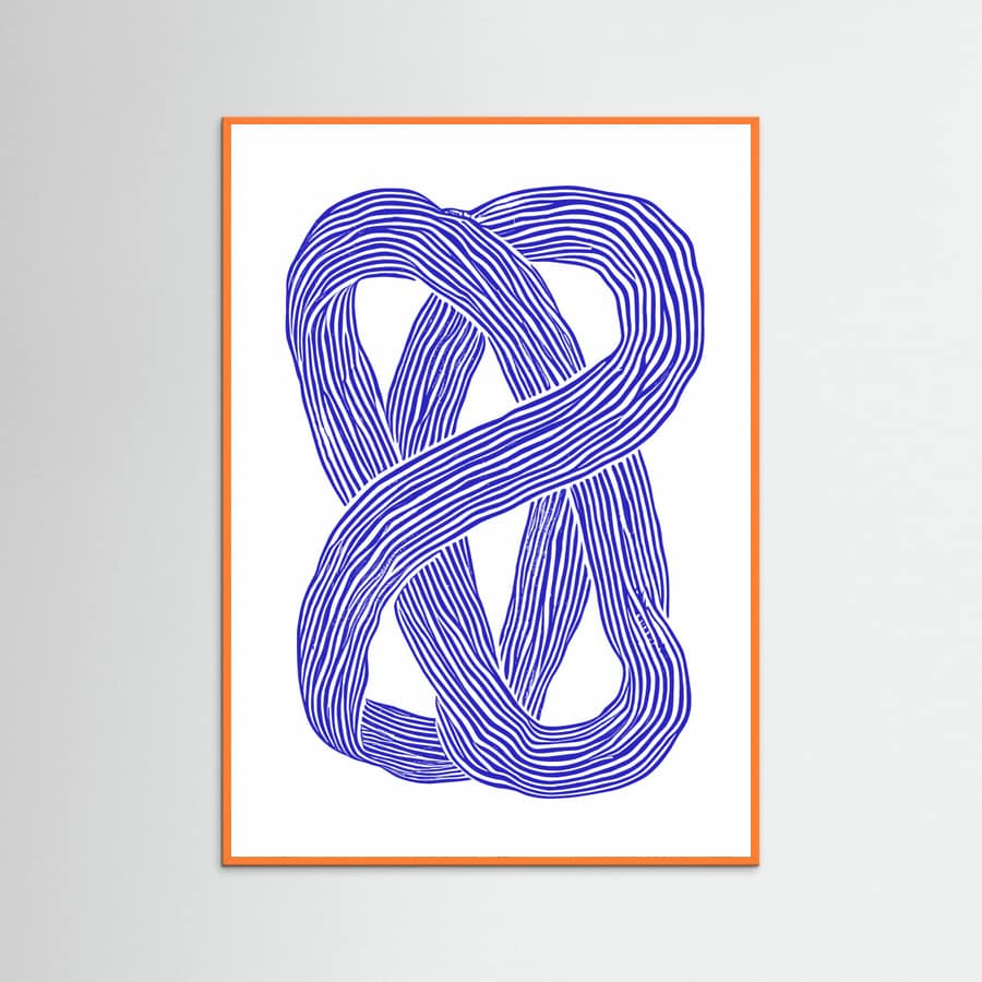 Knots No 3 Poster – Poster und Kunstdruck