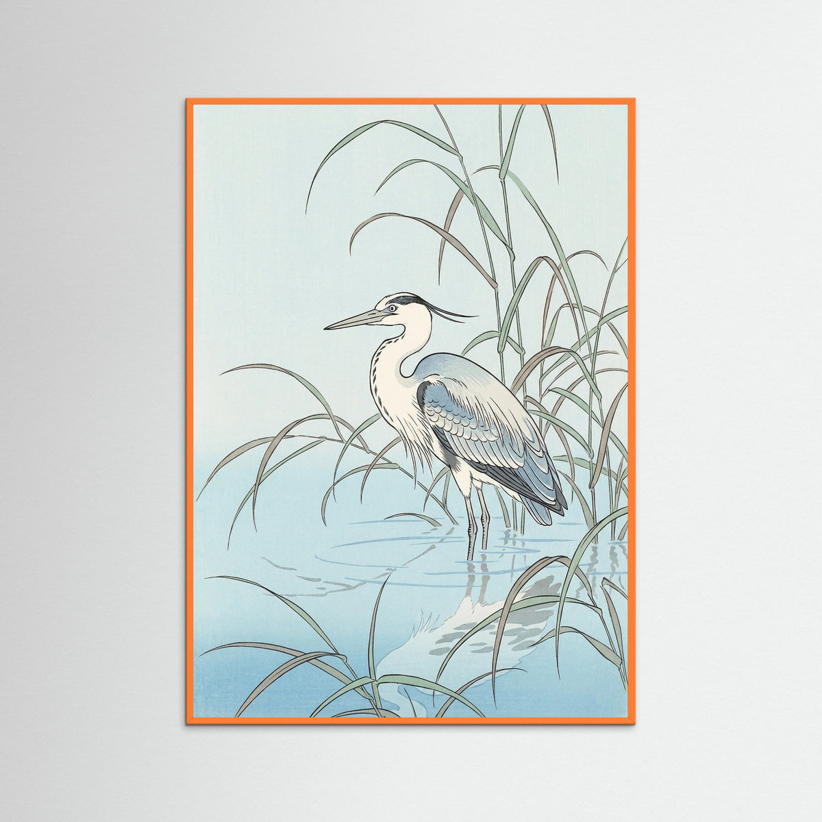 Orange Wood Koi Harmony