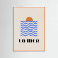 Affiche La Mer Abstract Ocean Poster No. 03 – affiche et impression d’art