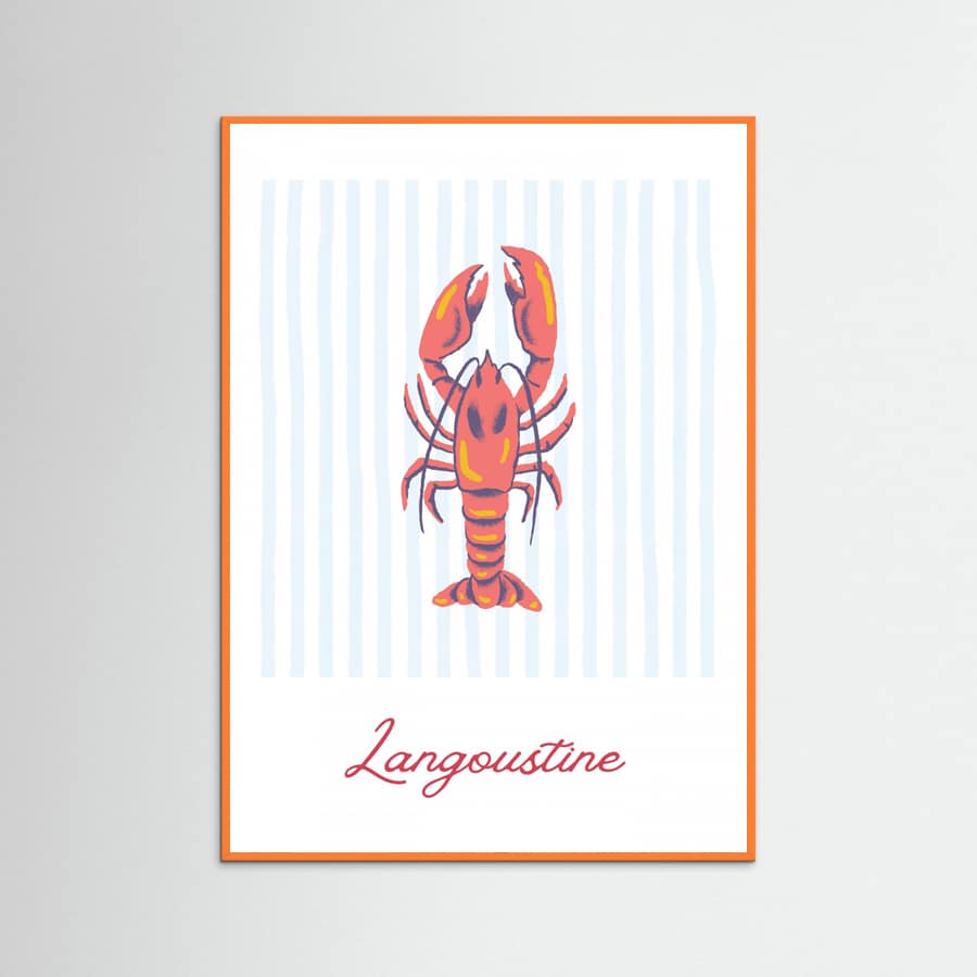 Póster Langoustine – póster e impresión artística