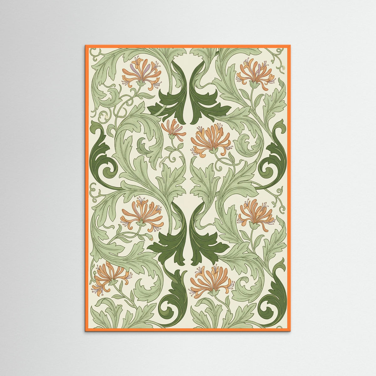 Orange Wood Larkspur Garden