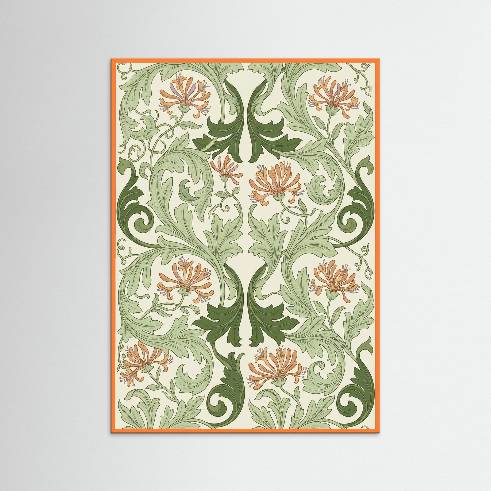 Orange Wood Larkspur Garden