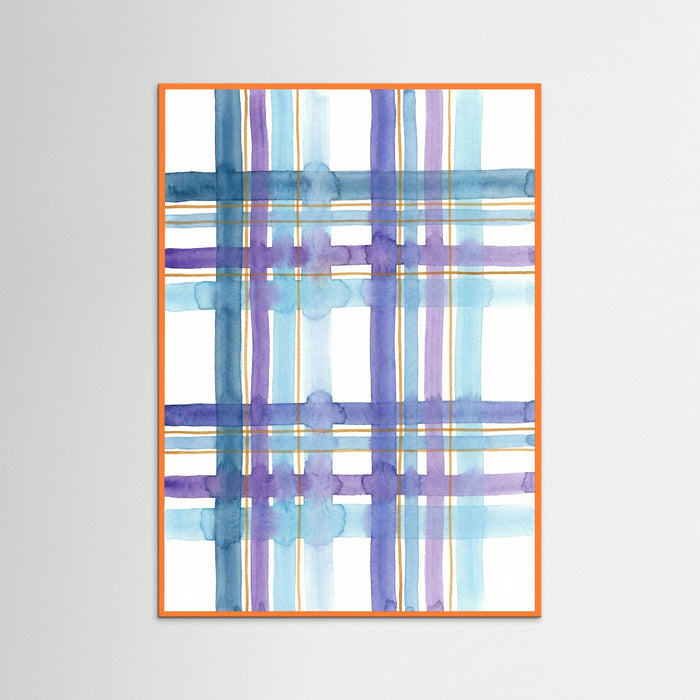 Orange Wood Lattice Hues