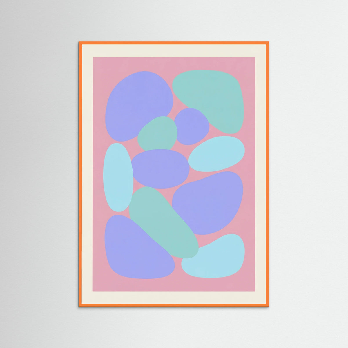 Orange Wood Lavender Coral