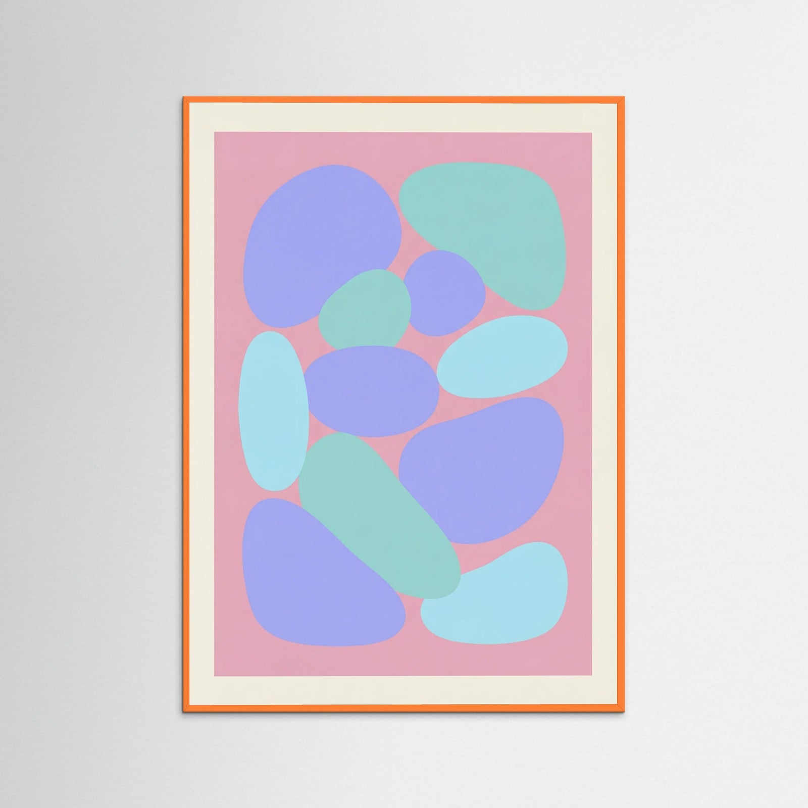 Orange Wood Lavender Coral