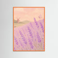 Orange Wood Lavender Dreams