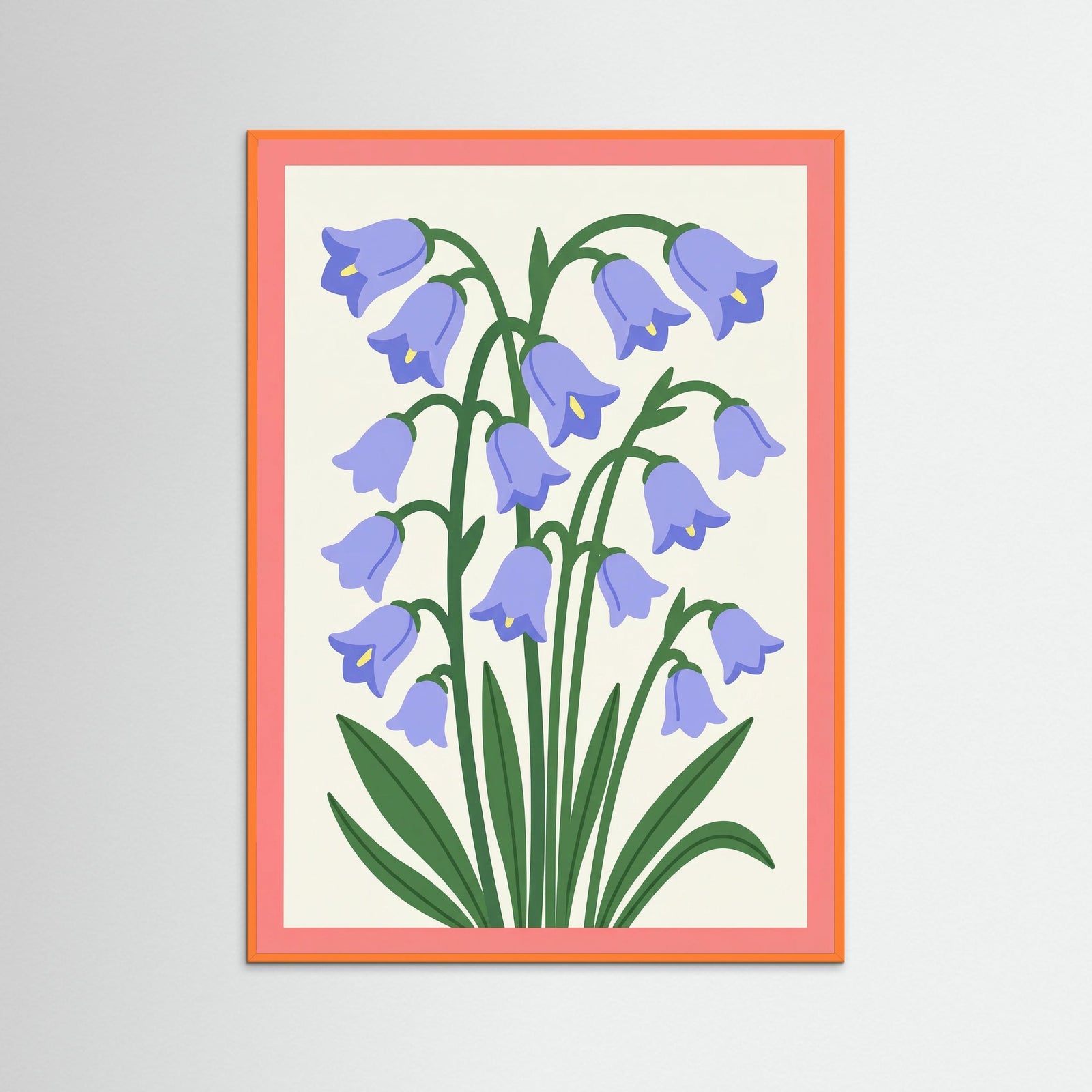 Orange Wood Lavender Greens