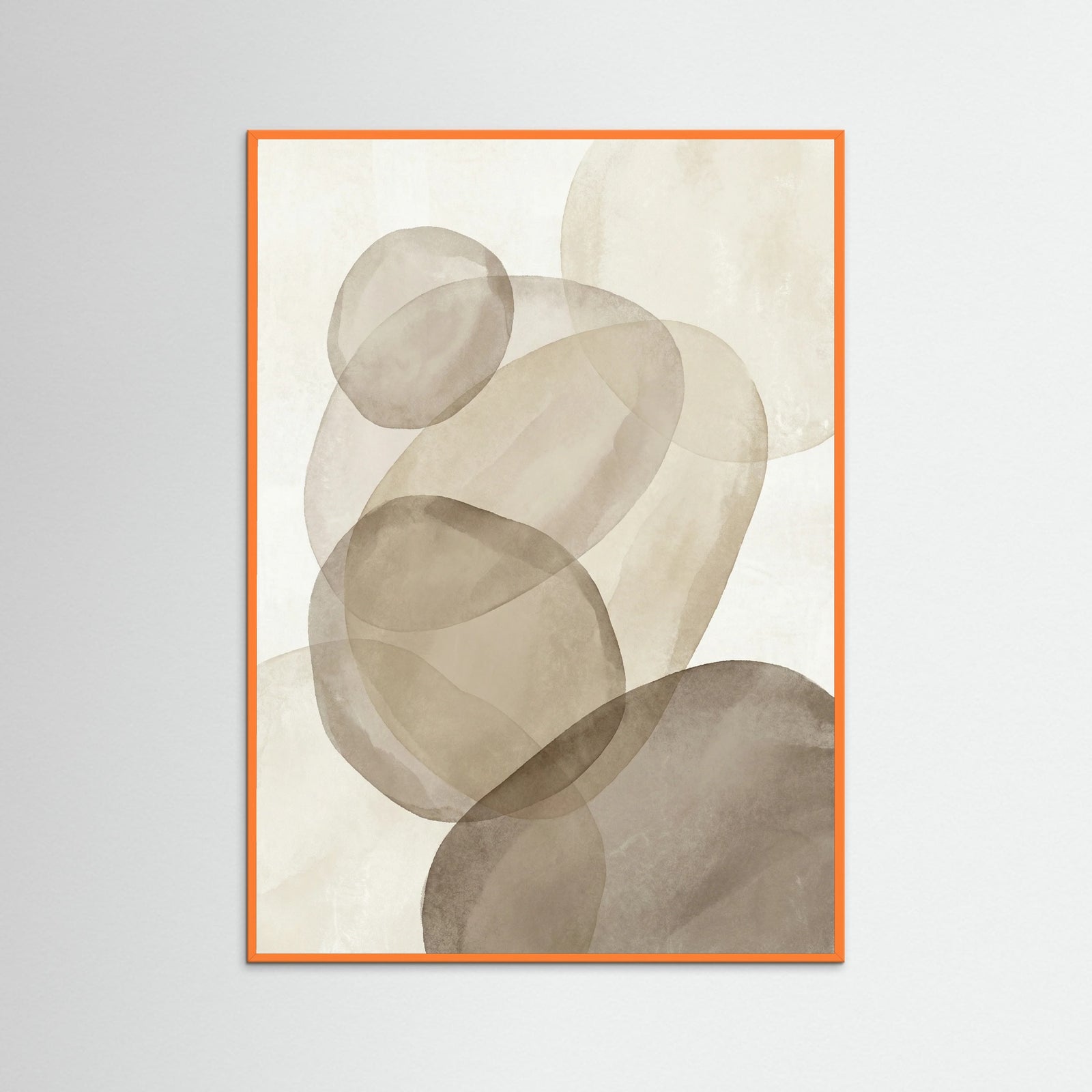 Orange Wood Layered Harmony