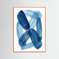 Orange Wood Layered Indigo