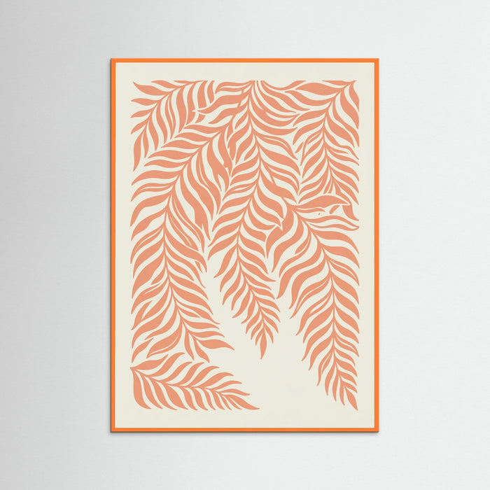 Orange Wood Leafy Orbit