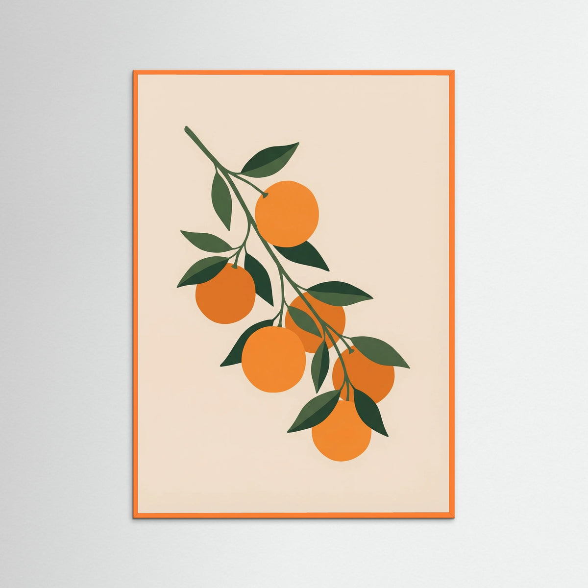Orange Wood Lemon Branches