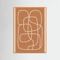 Orange Wood Linear Flow