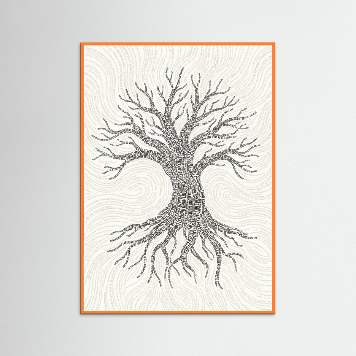 Orange Wood Literary Flow