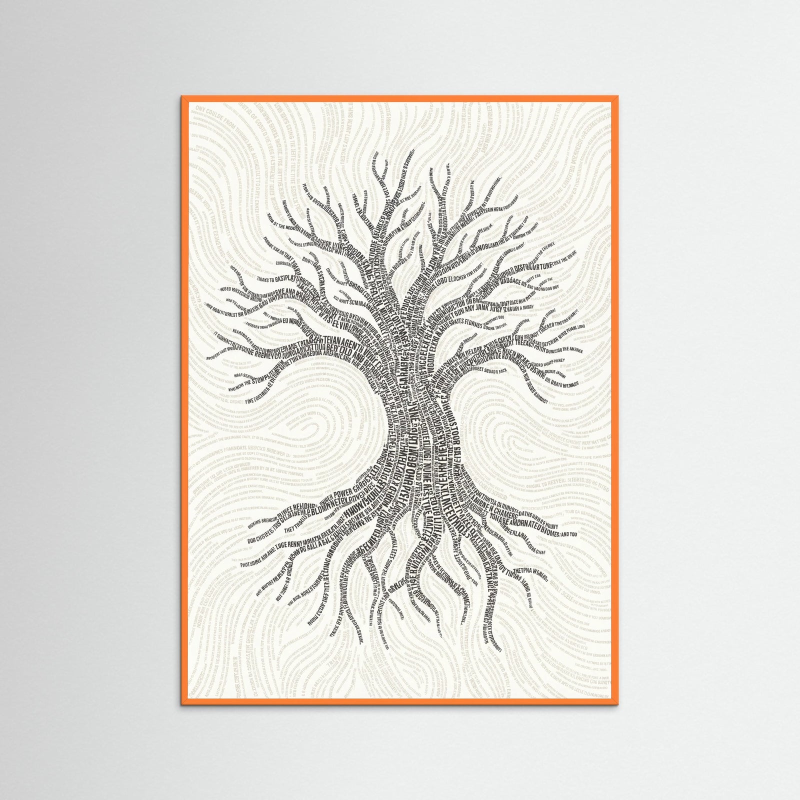 Orange Wood Literary Flow