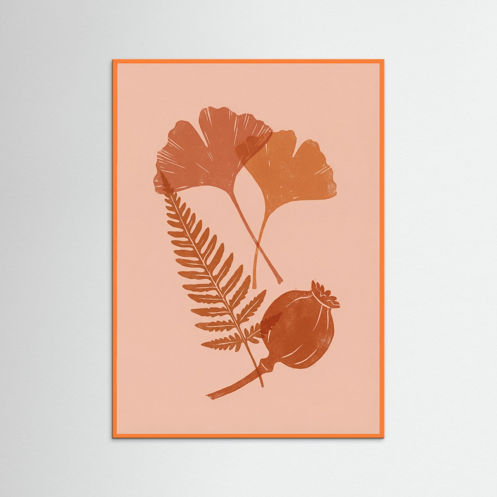 Orange Wood Loves Foliage