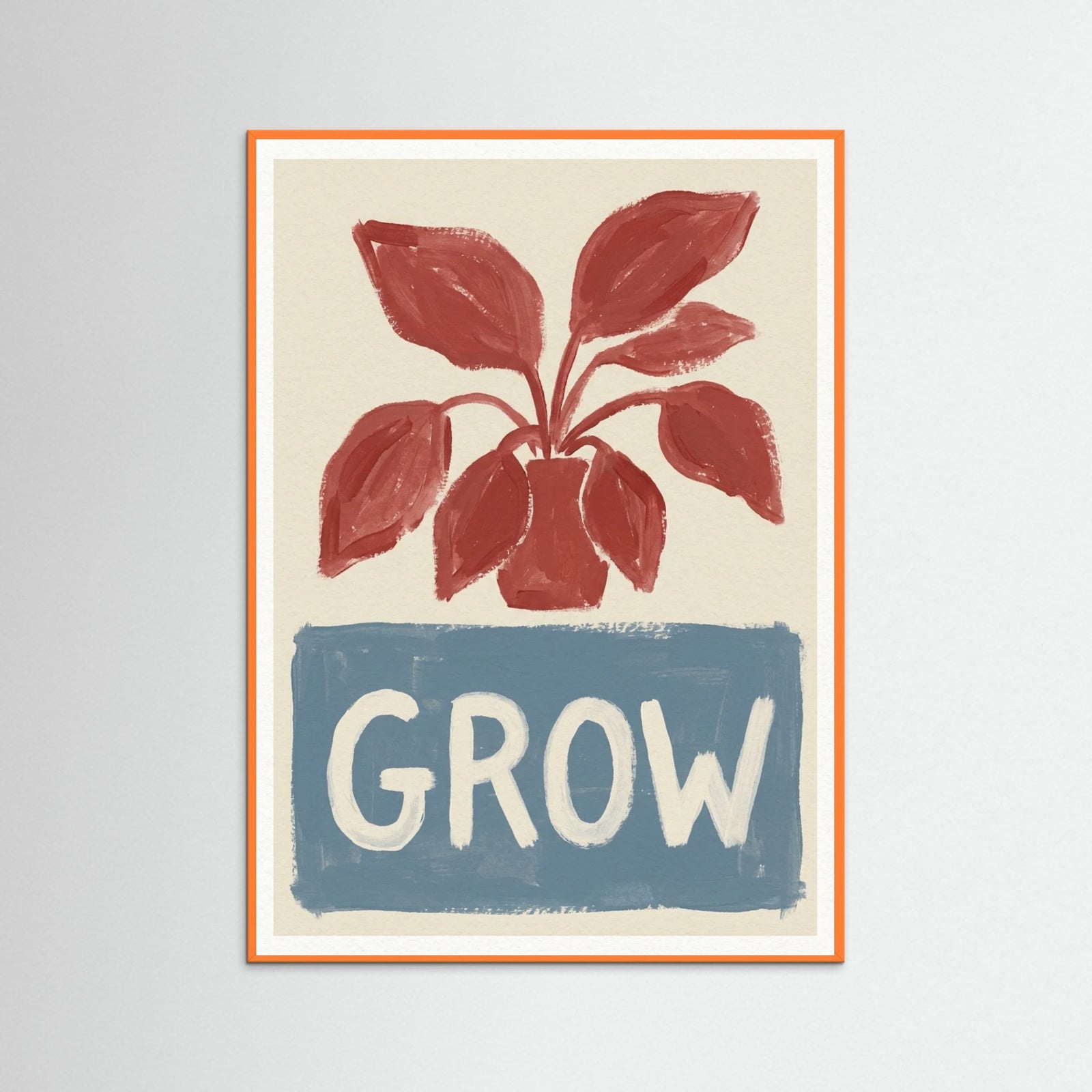 Orange Wood Loving Words