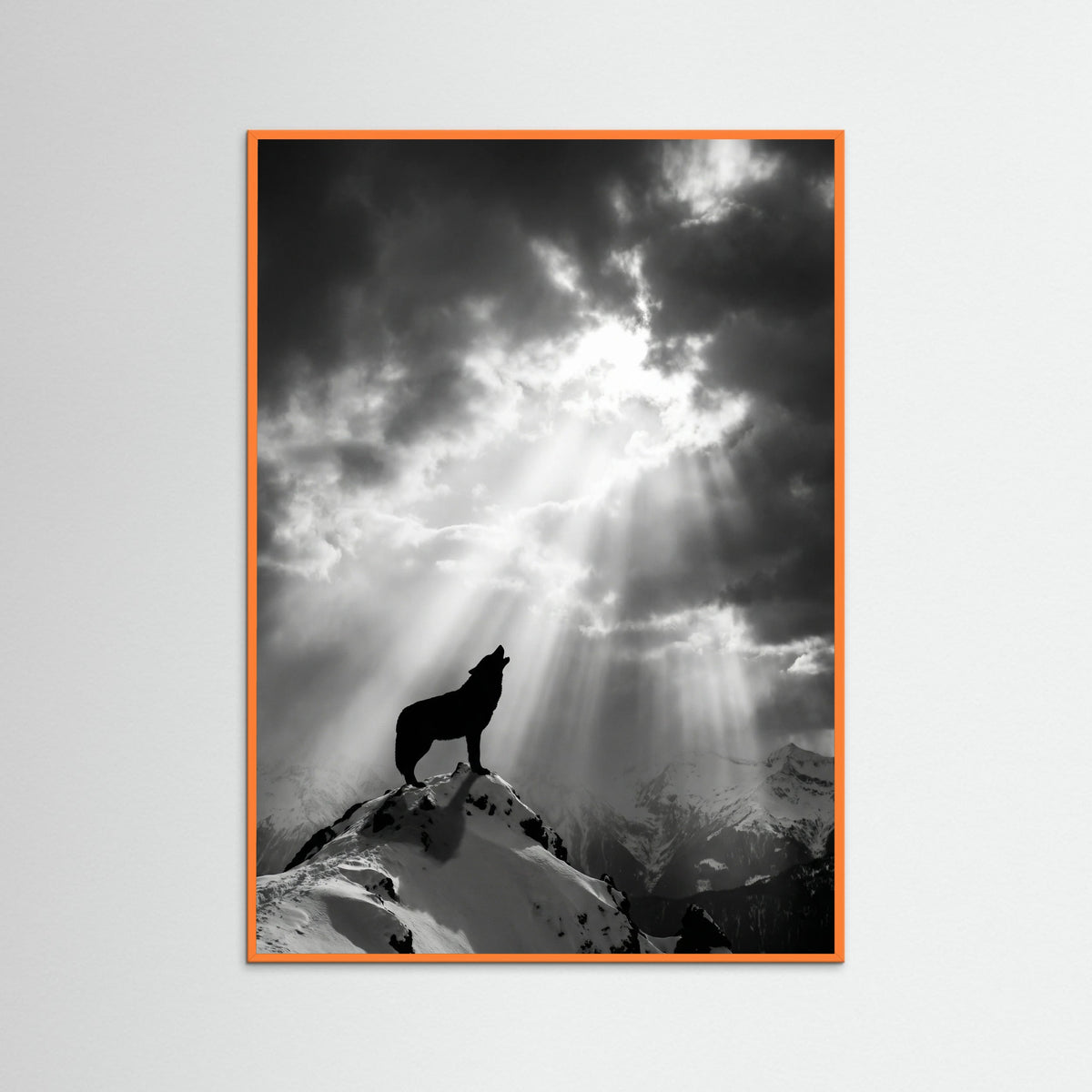 Orange Wood Luminous Ascent