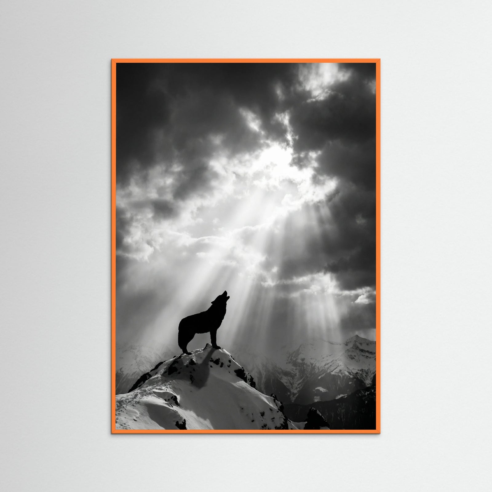 Orange Wood Luminous Ascent