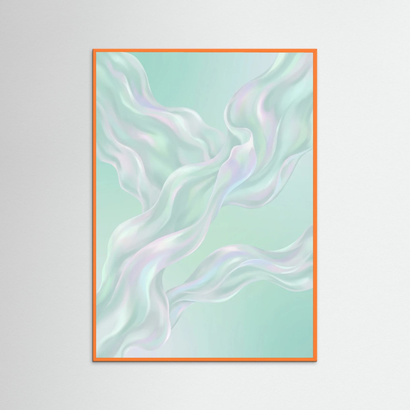 Orange Wood Luminous Drift