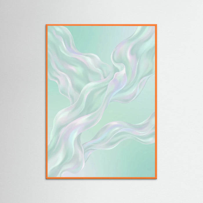 Orange Wood Luminous Drift