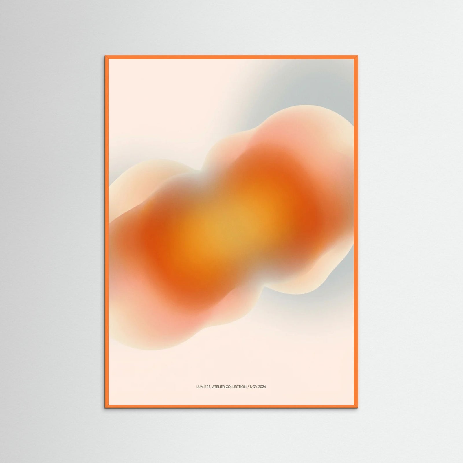 Orange Wood Luminous Drift