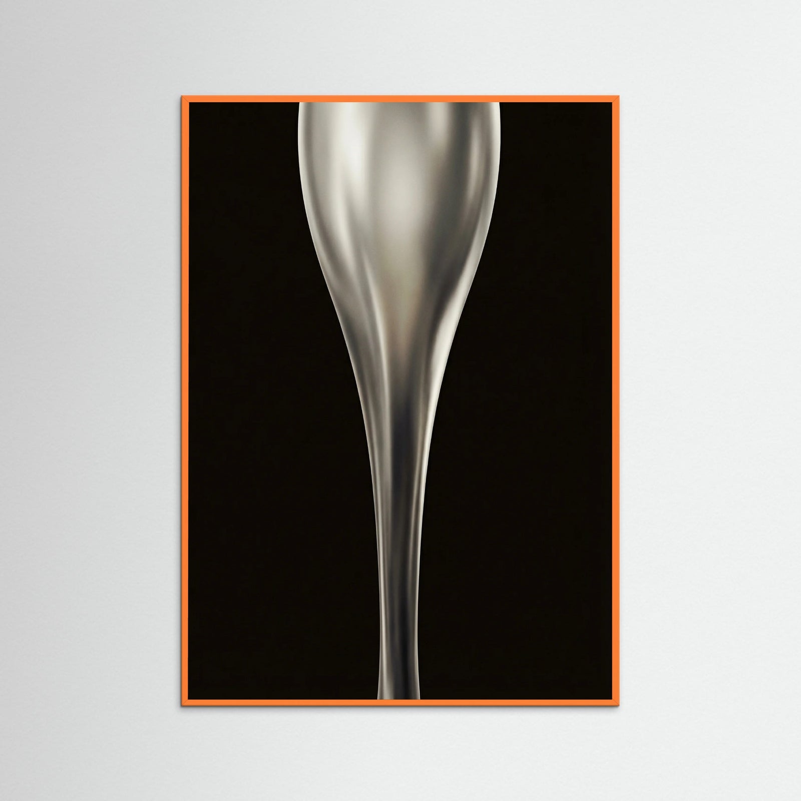 Orange Wood Luminous Forms