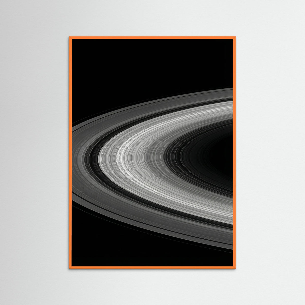 Orange Wood Lunar Crescent
