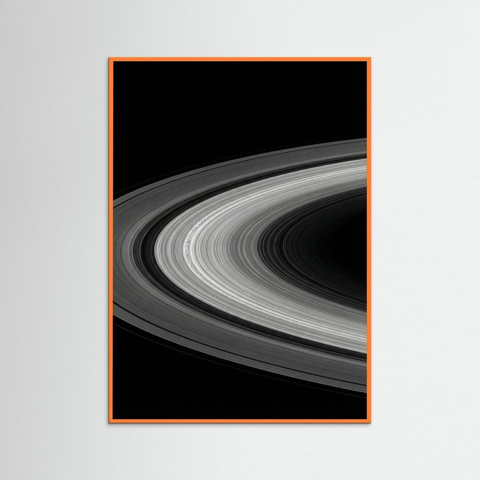 Orange Wood Lunar Crescent