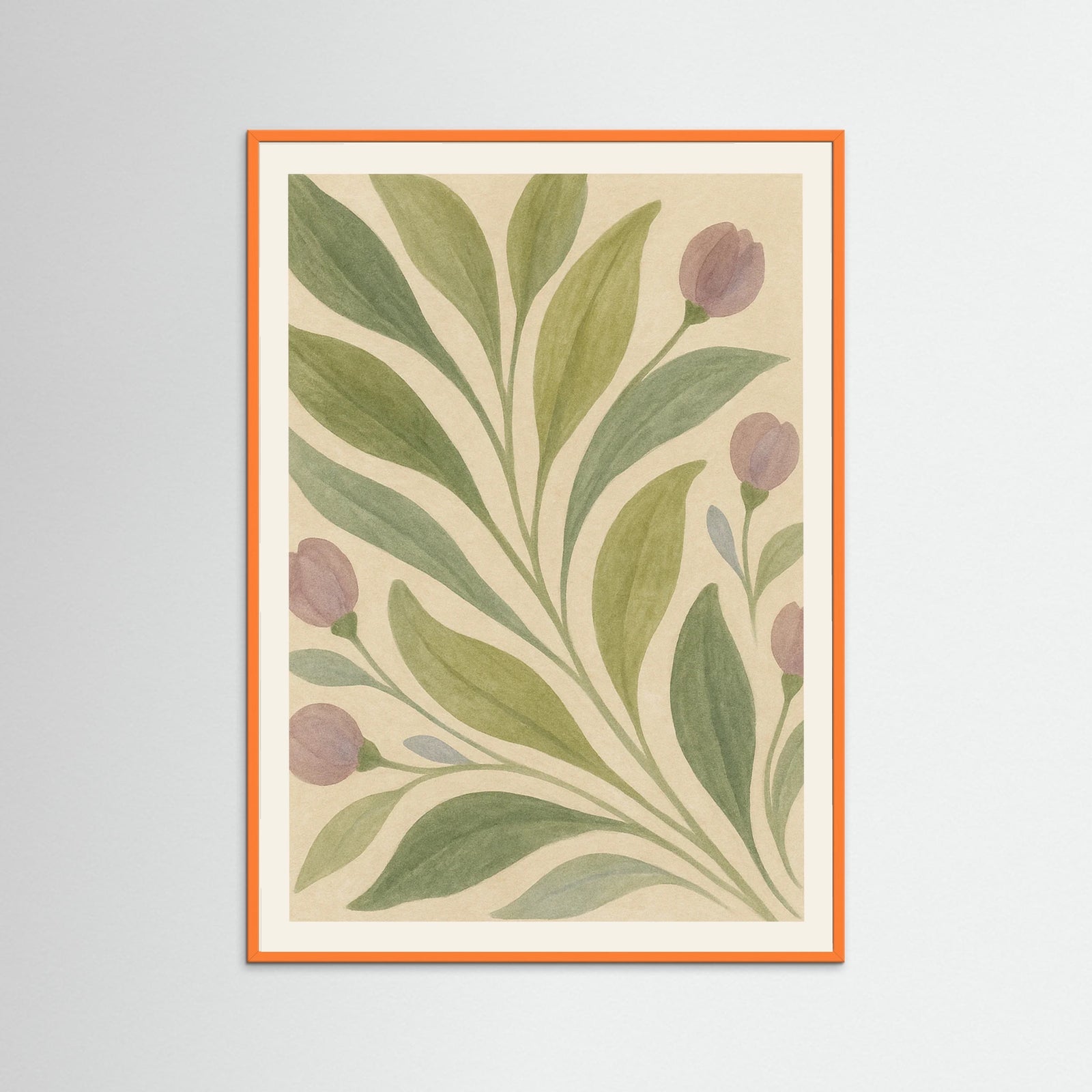 Orange Wood Lush Canopy