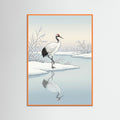 Orange Wood Mandarin Ducks Serenity