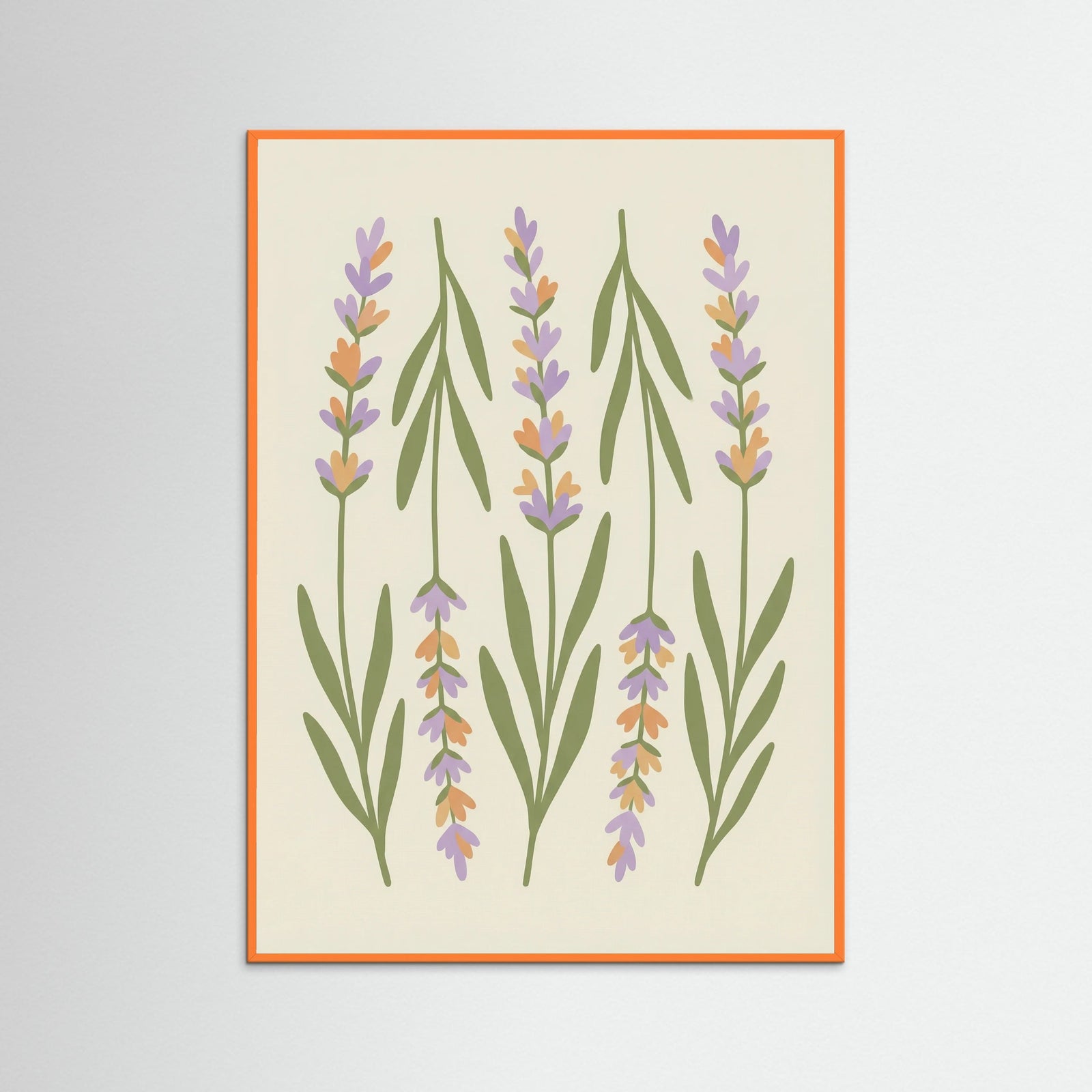 Orange Wood Market Bloom Tulips