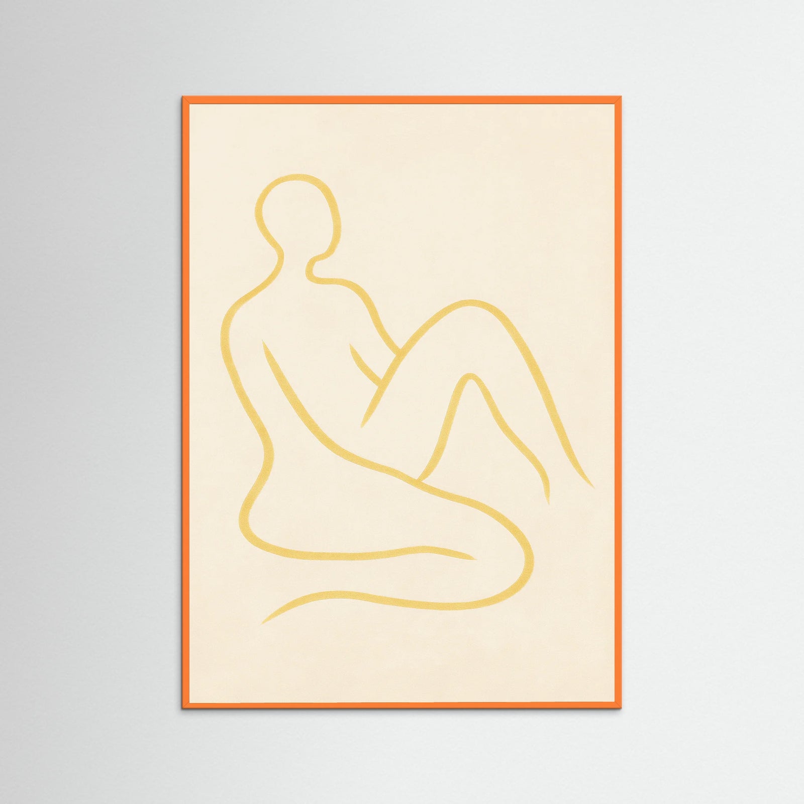 Orange Wood Mellow figure