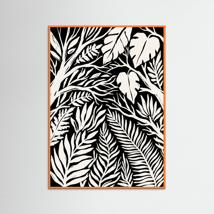 Orange Wood Midnight Bloom