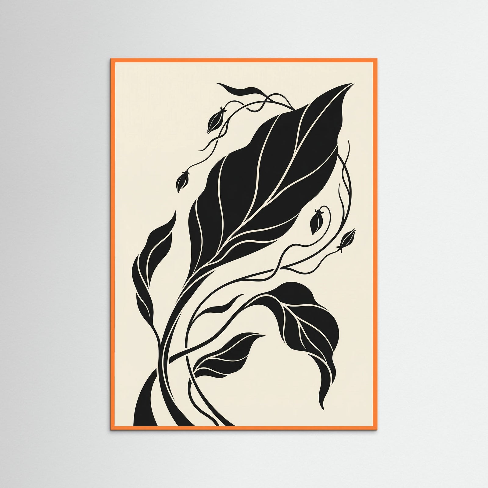 Orange Wood Midnight Bloom