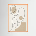Orange Wood Minimal Muse