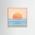 Minimalist Sunset 1 Poster – plakat og kunsttryk