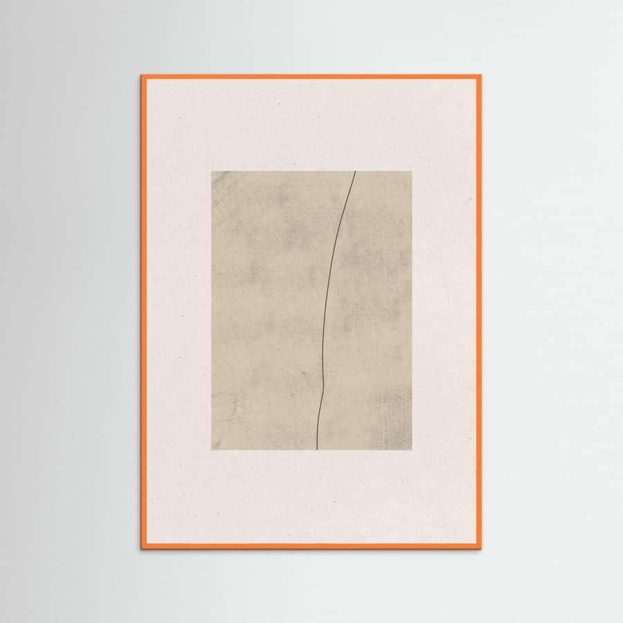 Minimalist Texture Paper No.1 Poster – poster and art print