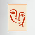 Orange Wood Minimalist Visions