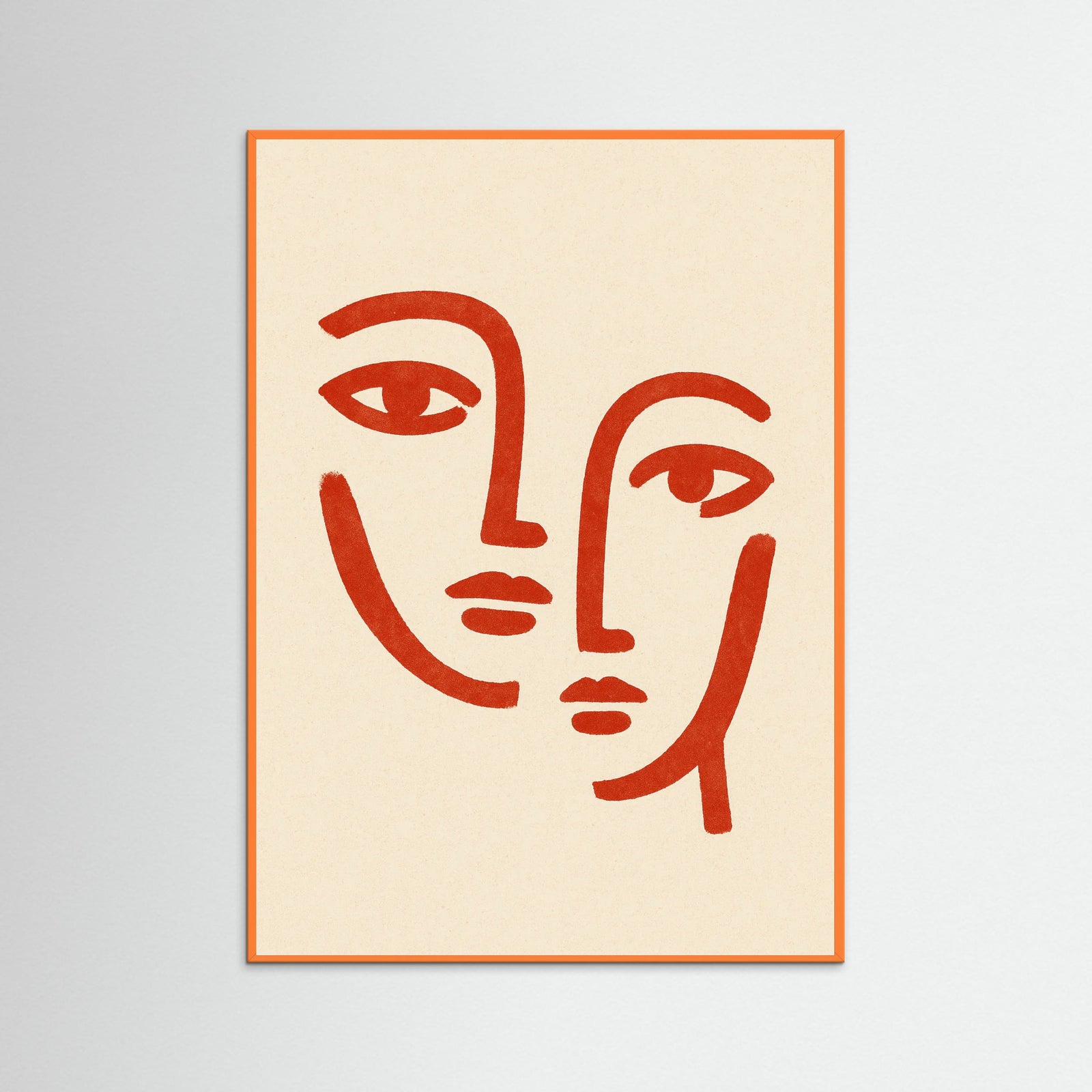 Orange Wood Minimalist Visions