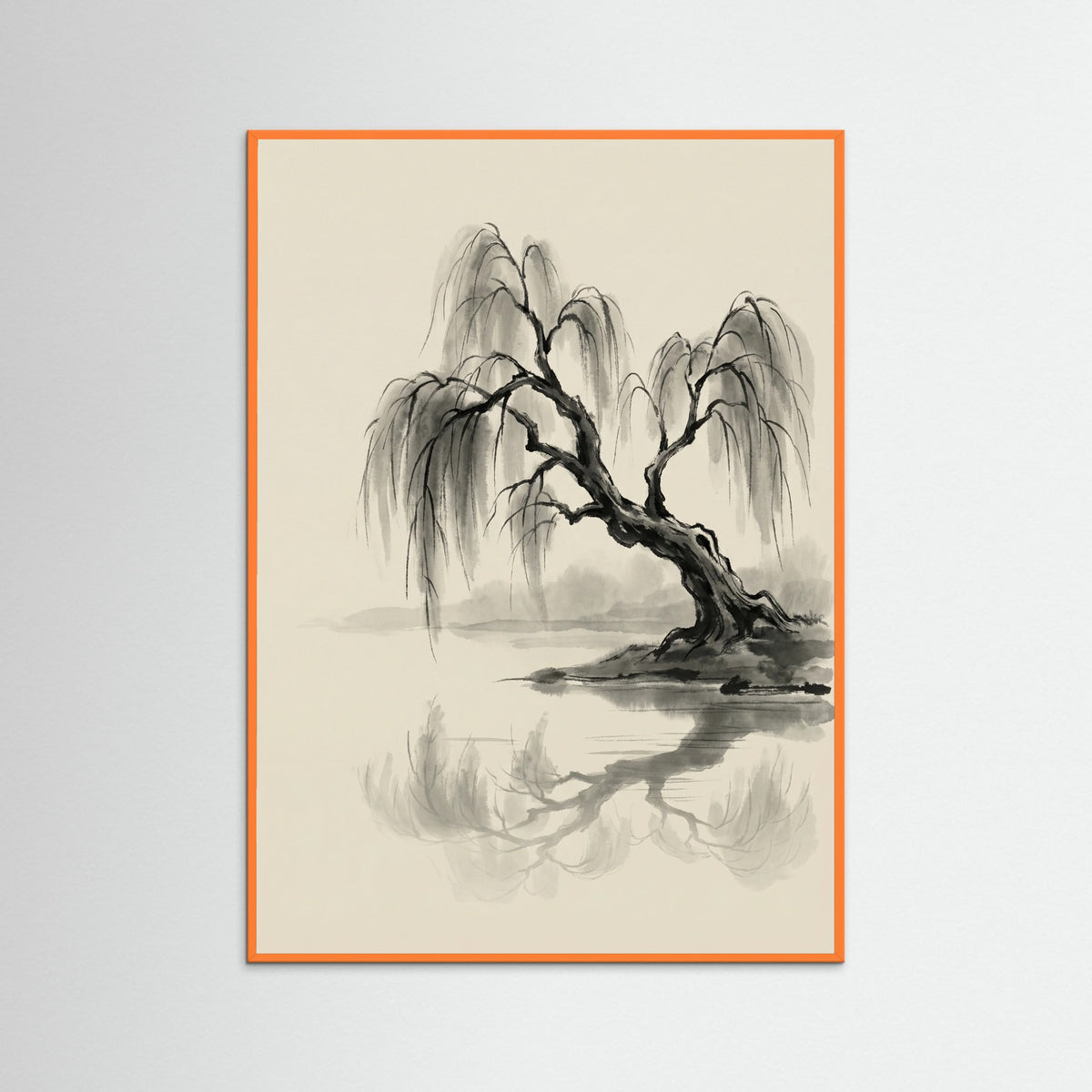 Orange Wood Misty Mountain Shrine