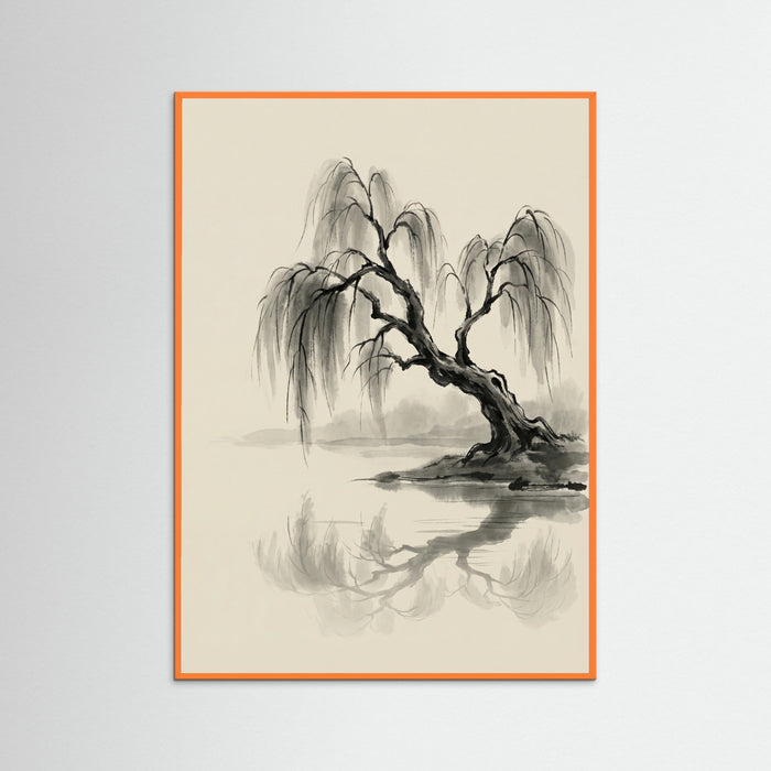 Orange Wood Misty Mountain Shrine