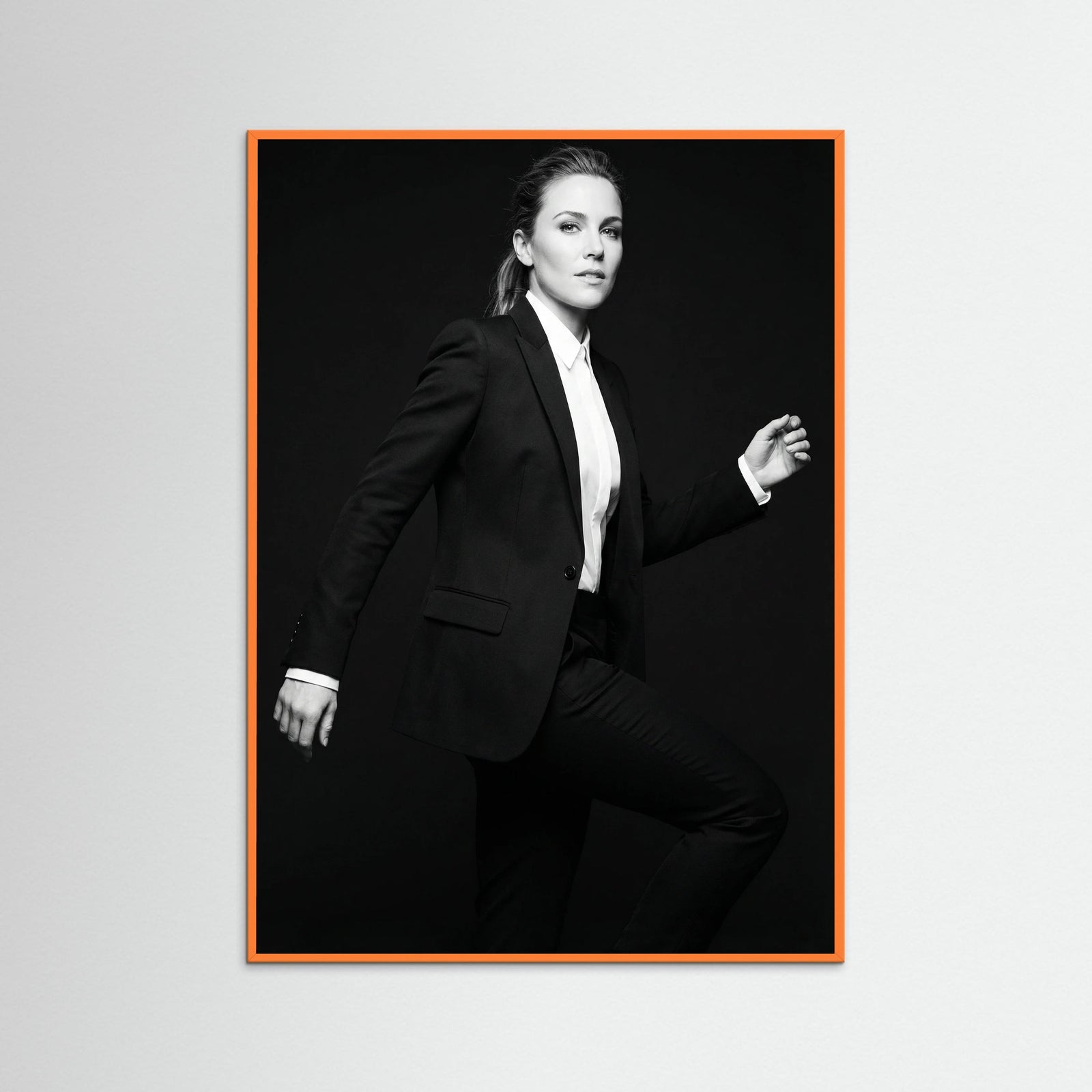 Orange Wood Monochrome Icon