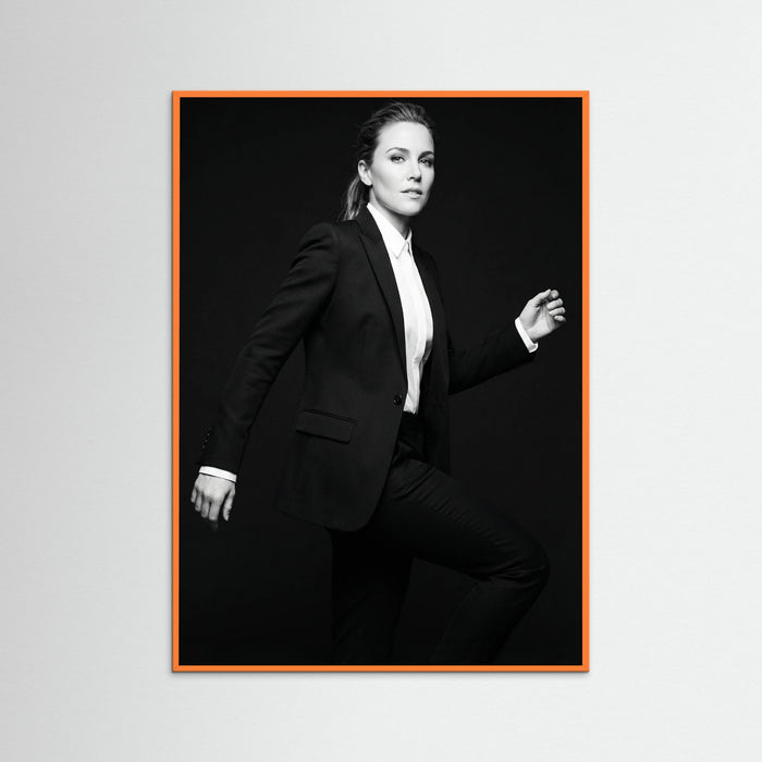 Orange Wood Monochrome Icon